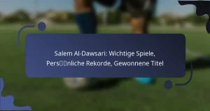 Salem Al-Dawsari: Wichtige Spiele, Persönliche Rekorde, Gewonnene Titel